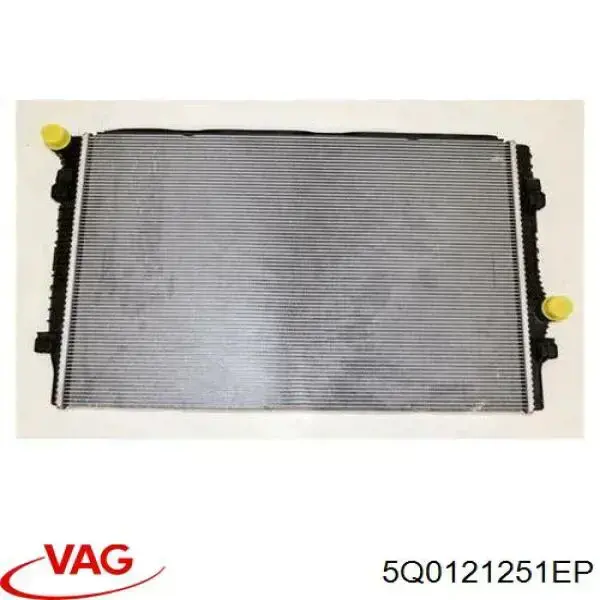 5Q0121251EP VAG radiador
