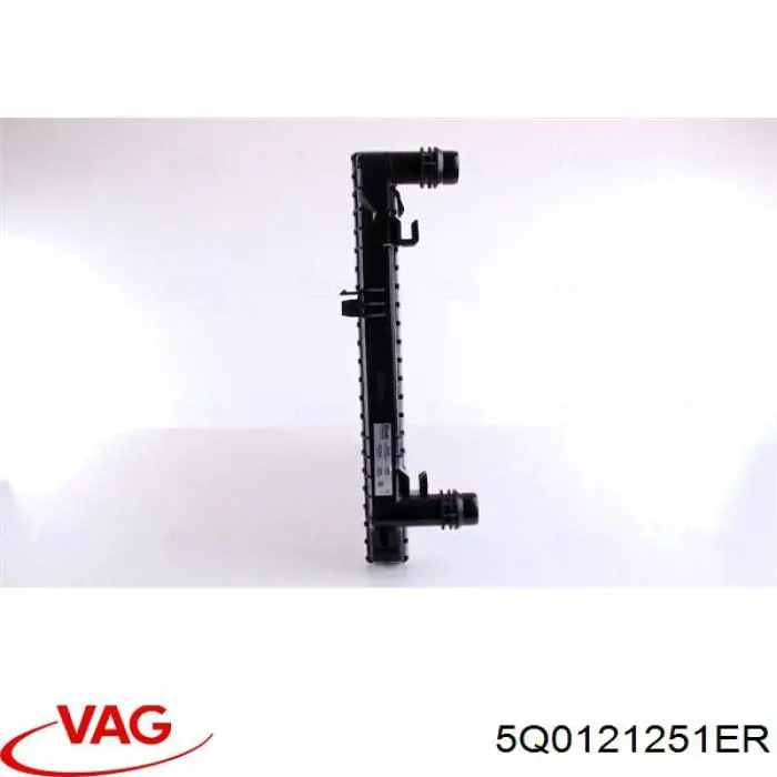 Radiador 5Q0121251ER VAG