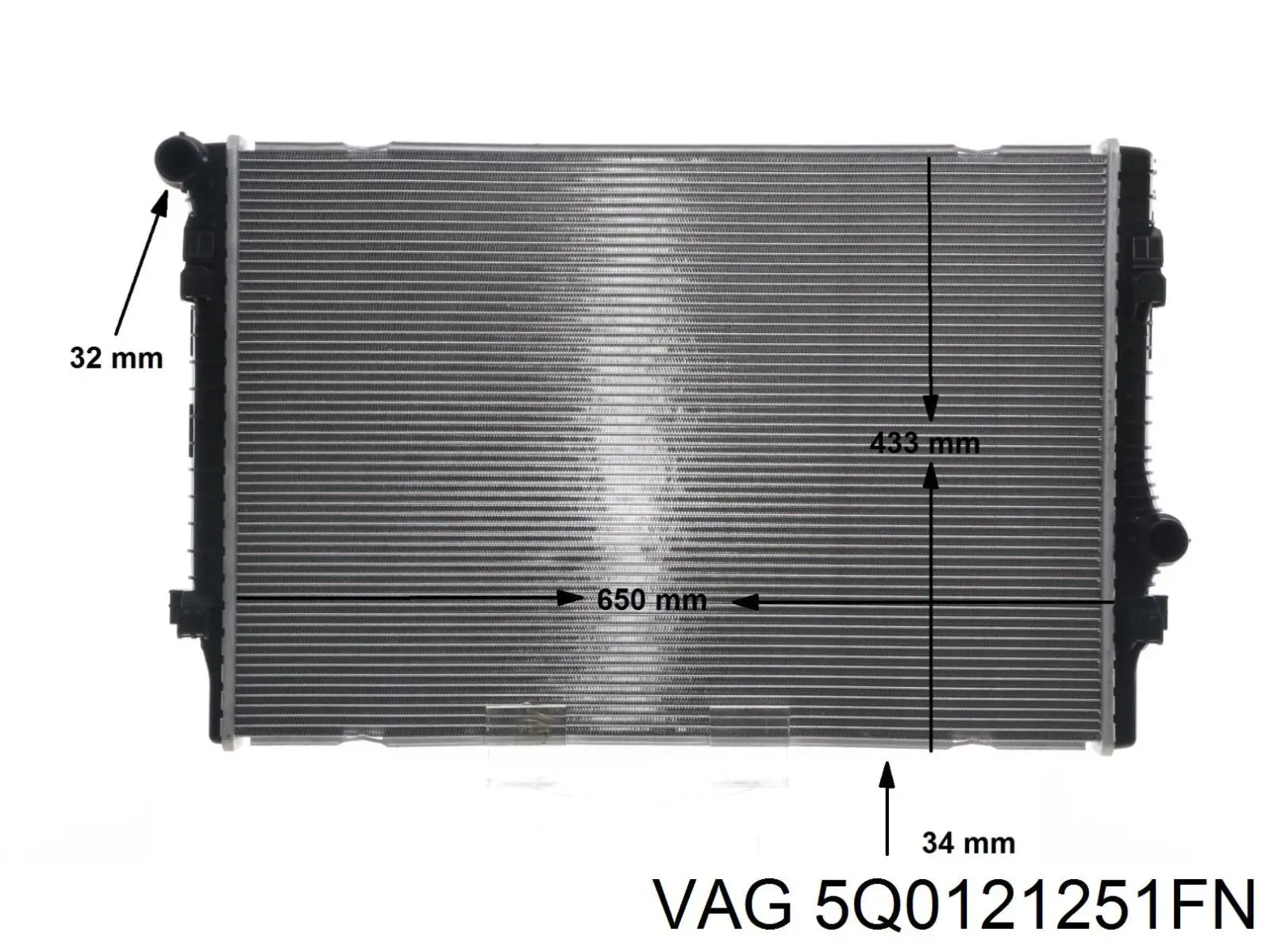 Água radiador VAG 5Q0121251FN precio, desde 109,73 EUR