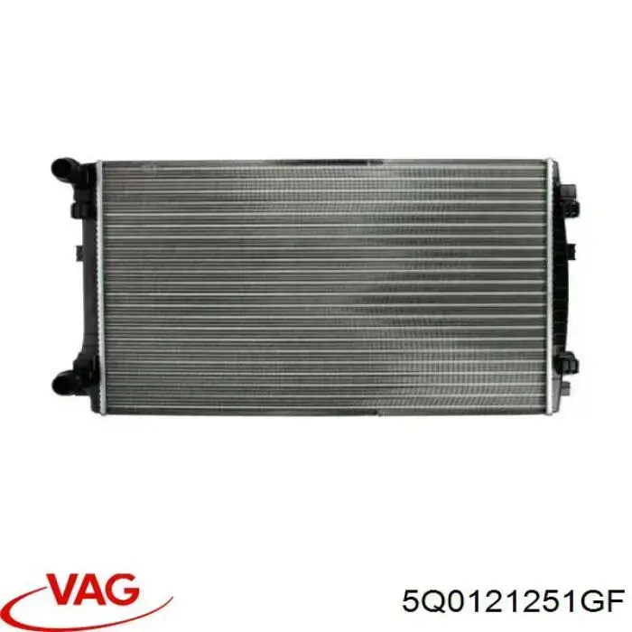 Radiador adicional de refrigeración del motor 5Q0121251GF VAG