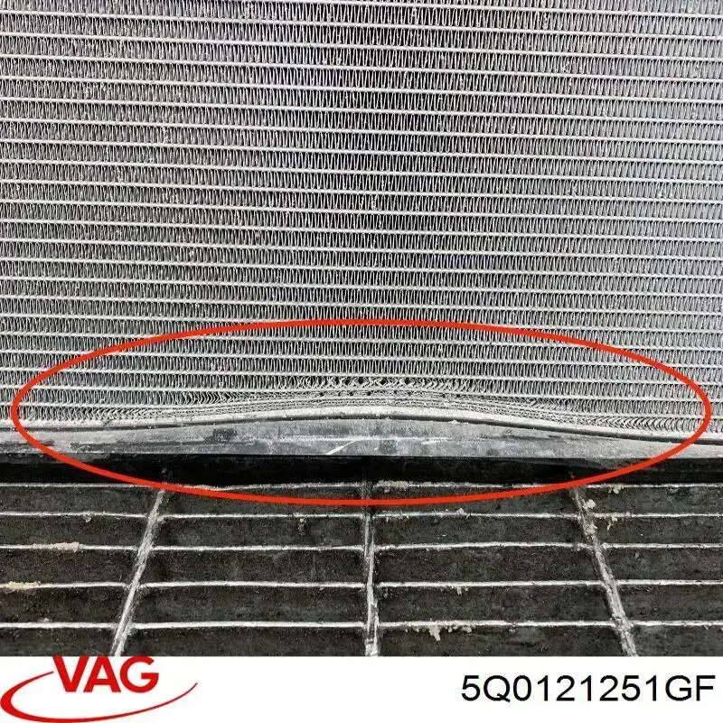 Comprar 5Q0121251GF VAG Radiador adicional de refrigeración del motor