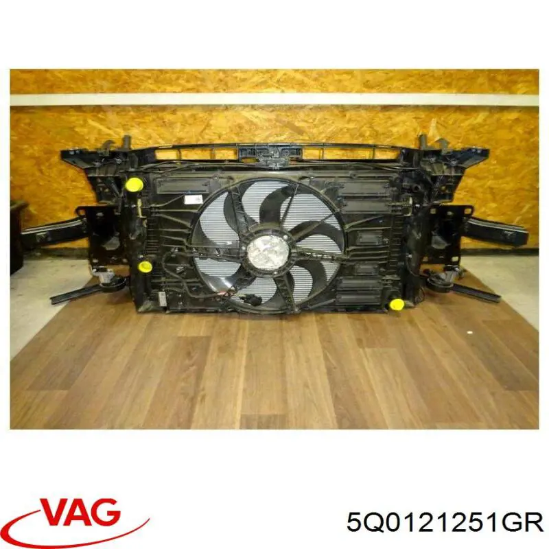 Radiador 5Q0121251GR VAG