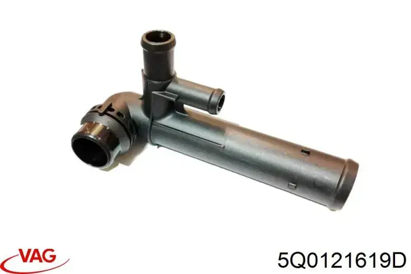 5Q0121619D VAG Brida del sistema de refrigeración (triple unión)
