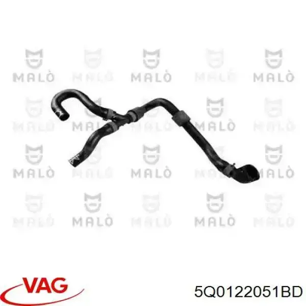 Manguera inferior del radiador Borsehung B11987 precio, desde 20,90 EUR
