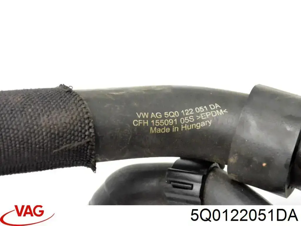 Comprar 5Q0122051DA VAG Manguera inferior del radiador