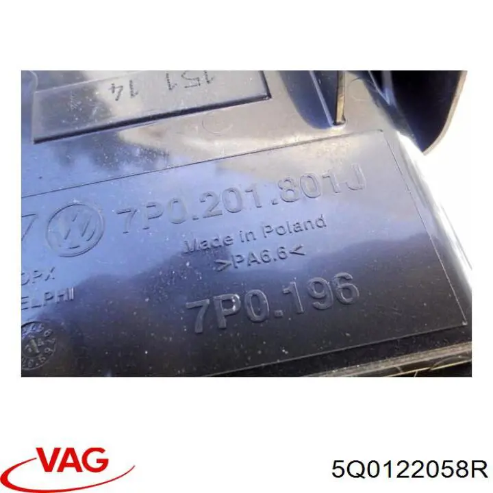 Válvula de calefacción VAG 5Q0122058R precio, desde 29,51 EUR