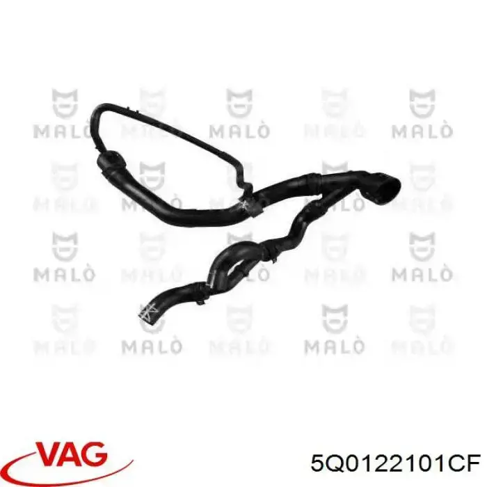 Manguera superior del radiador VAG 5Q0122101CF precio, desde 101,42 EUR