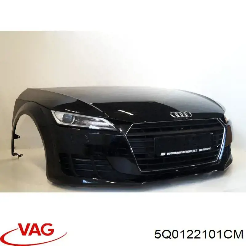 5Q0122101CM VAG Manguera superior del radiador