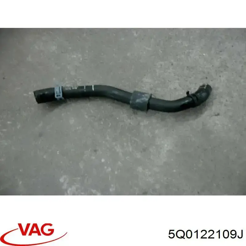 Manguera radiador 5Q0122109J VAG