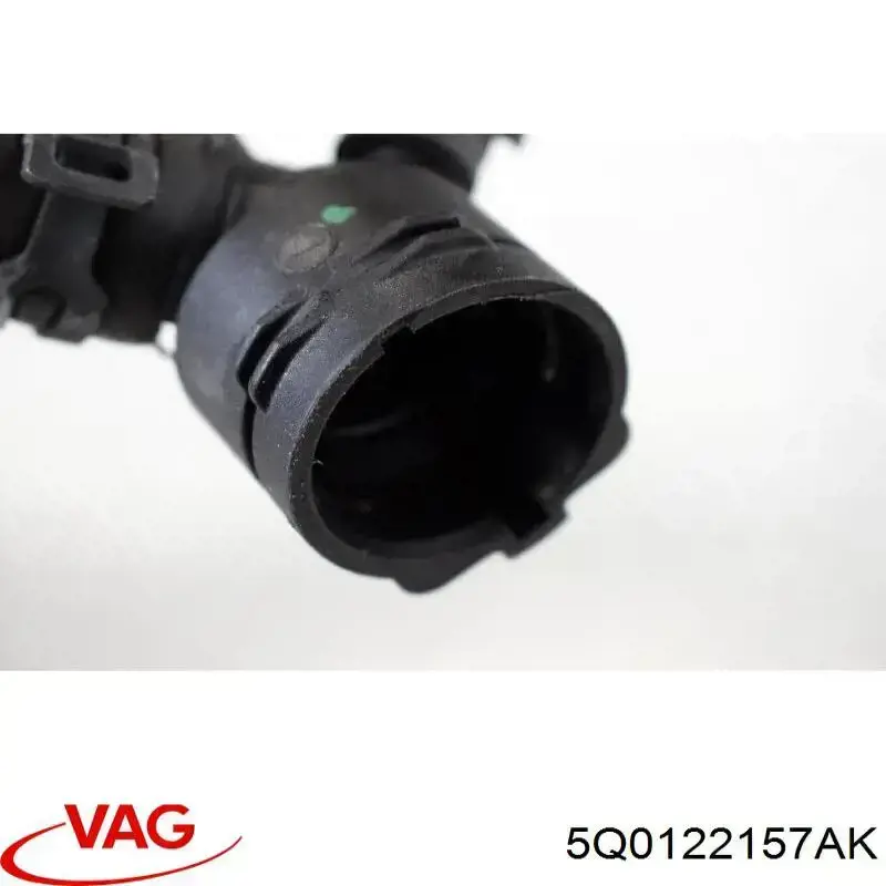 Manguera superior del radiador 5Q0122157AK VAG