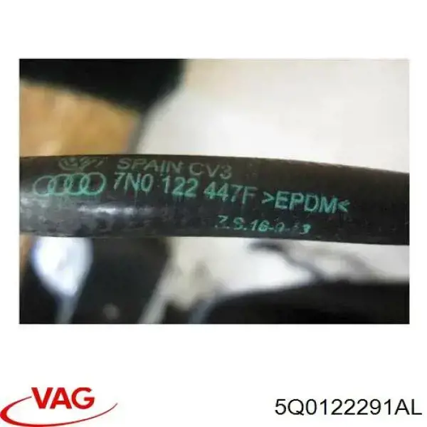 Racor superior del termostato (acoplamiento rápido) VAG 5Q0122291AL precio, desde 8,56 EUR