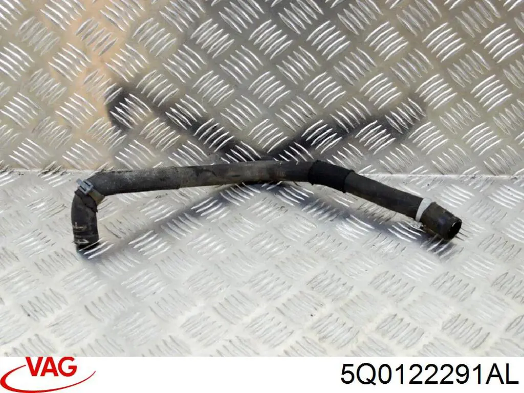 Racor superior del termostato (acoplamiento rápido) 5Q0122291AL VAG