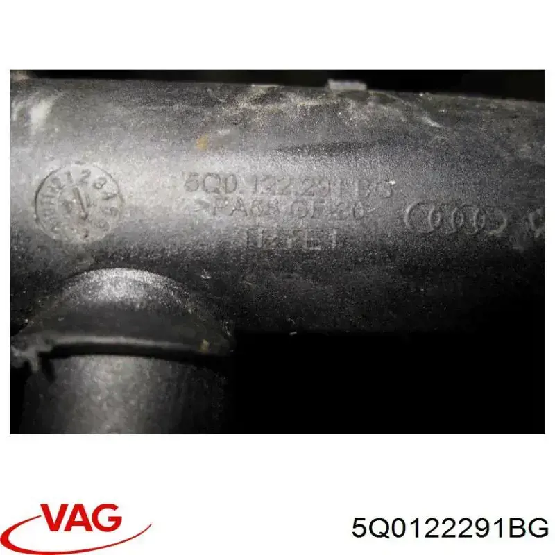 Brida del sistema de refrigeración (triple unión) VAG 5Q0122291BG precio, desde 7,97 EUR