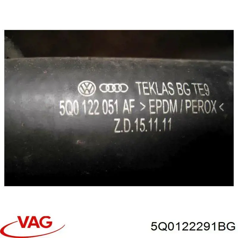 Comprar 5Q0122291BG VAG Brida del sistema de refrigeración (triple unión)
