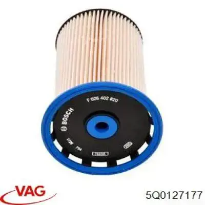 Filtro de combustible 5Q0127177 VAG