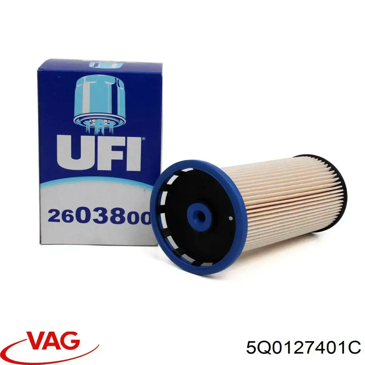 Filtro de combustible 5Q0127401C VAG