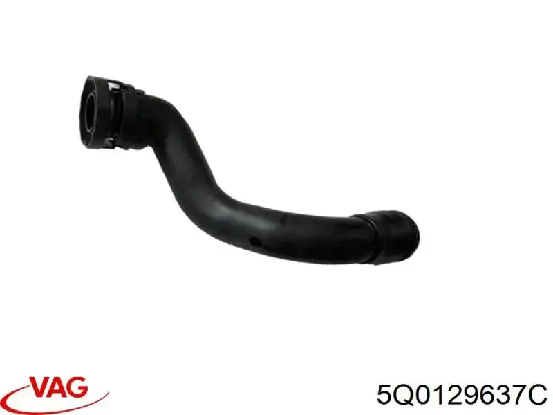 Manguera de drenaje de la carcasa del filtro de aire VAG 5Q0129637C