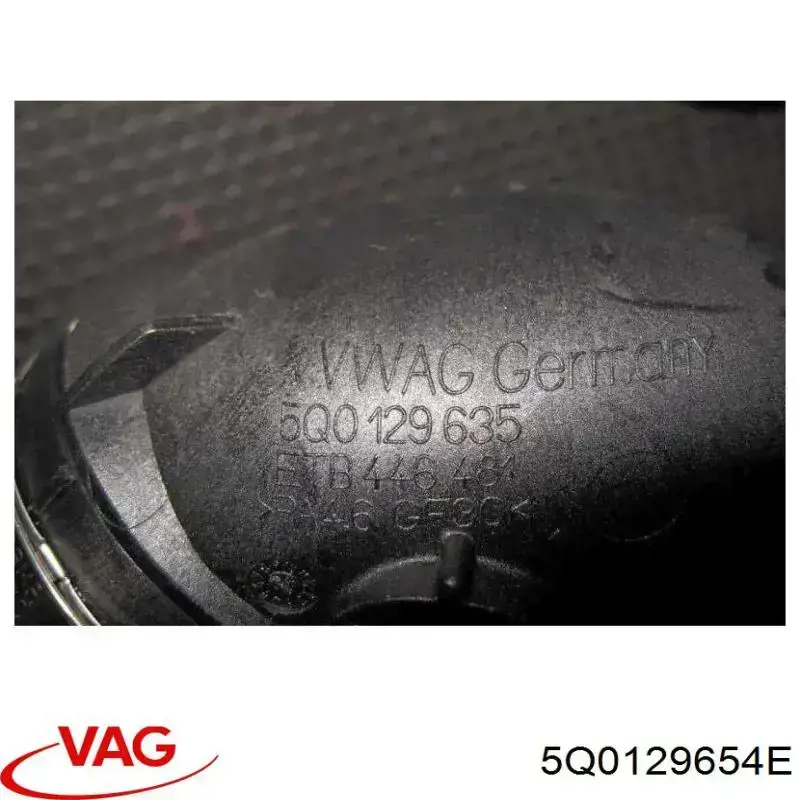 5Q0129654E VAG Conducto de aire, salida del filtro de aire