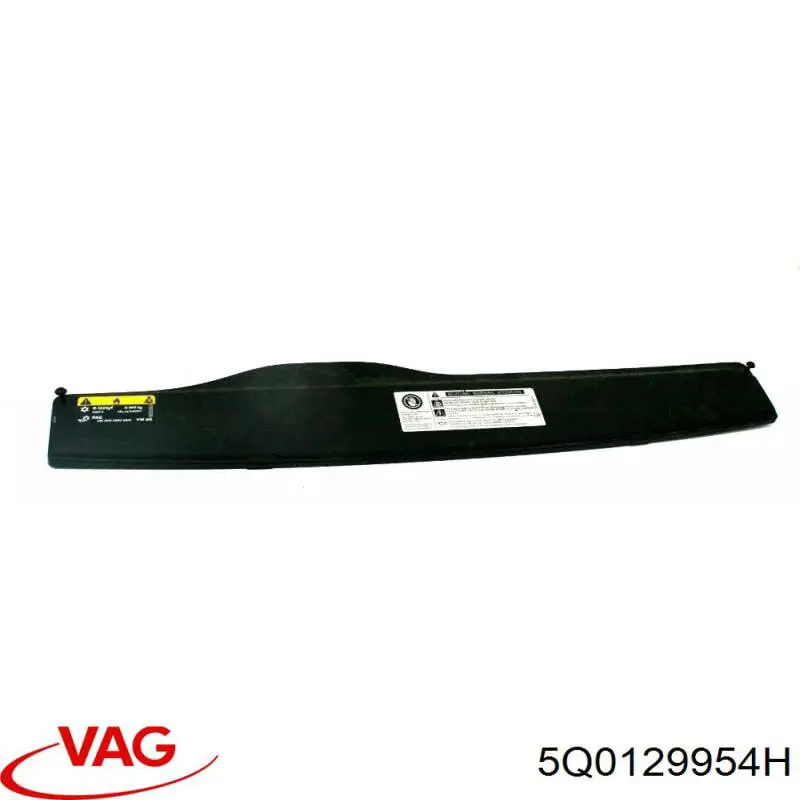 5Q0129954H VAG cubierta de soporte para difusor de radiador, superior
