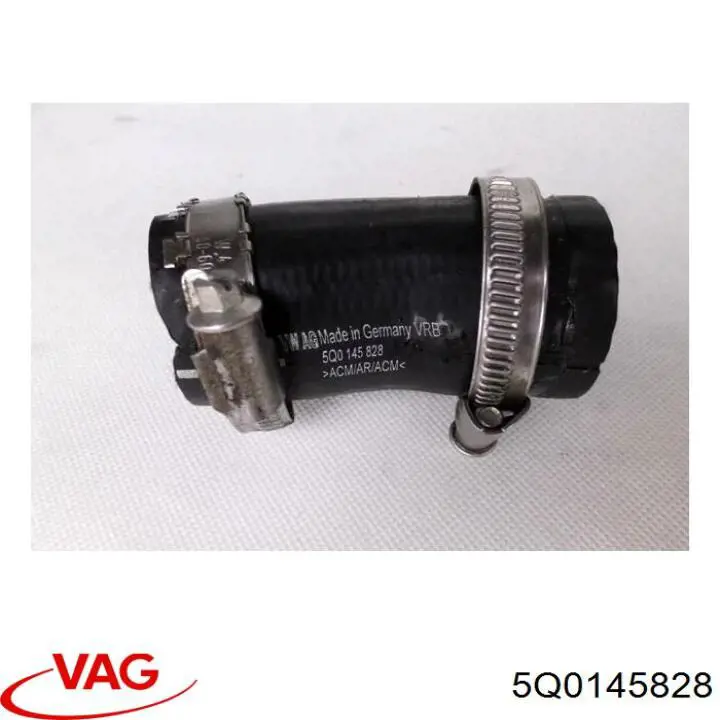 Tubo de salida de aire del turbocompresor 5Q0145828 VAG