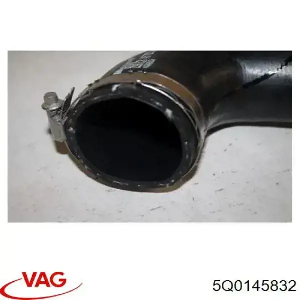 5Q0145832 VAG tubo flexible de aire de sobrealimentación izquierdo