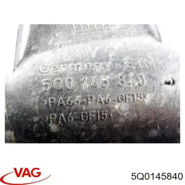 5Q0145840 VAG Manguera del intercooler