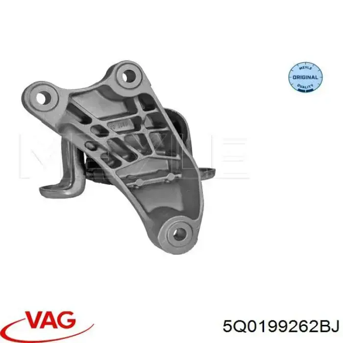 Soporte izquierdo de la transmisión 5Q0199262BJ VAG