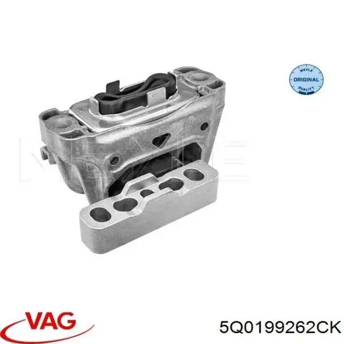 Soporte derecho de la transmisión 108017 Febi