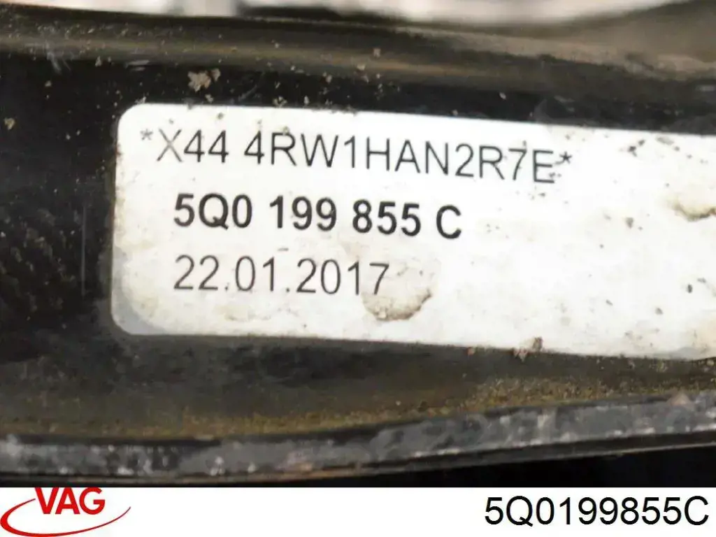 Taco de motor trasero VAG 5Q0199855C