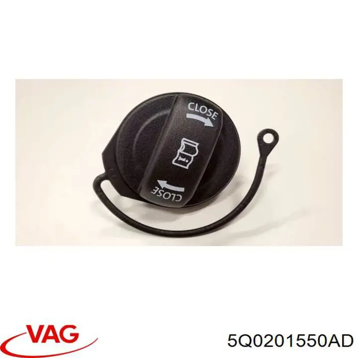 Tapa de depósito de combustible VAG 5WA201550J precio, desde 61,95 EUR