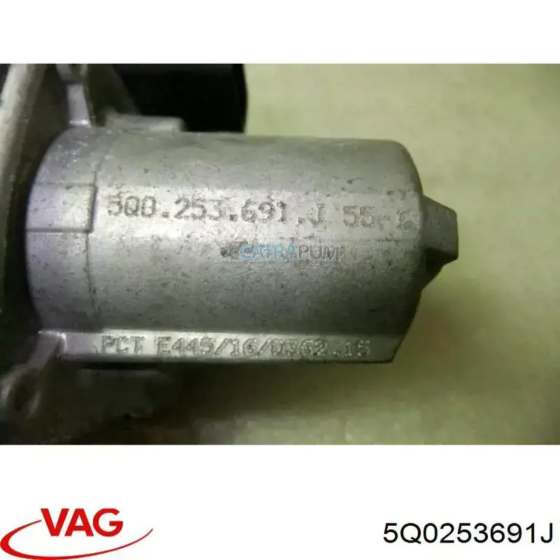 Válvula (actuador) de mariposa EGR VAG 5Q0253691J