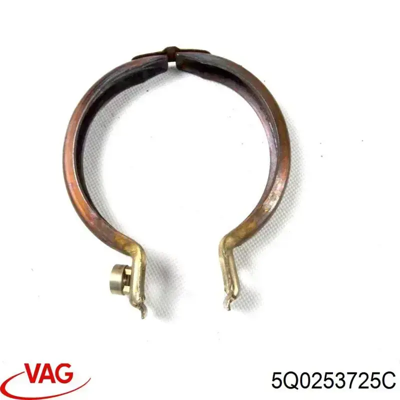 Abrazadera de sujeción delantera 5Q0253725 VAG