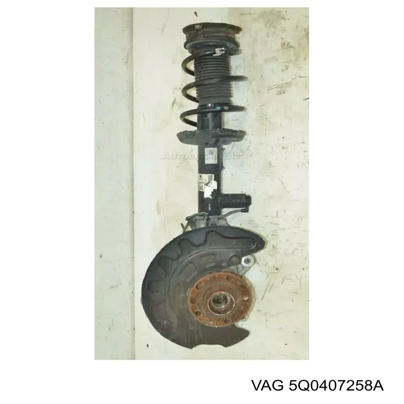 5Q0407258A VAG Mangueta delantera derecha
