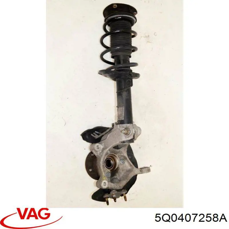 Mangueta delantera derecha 5Q0407258A VAG