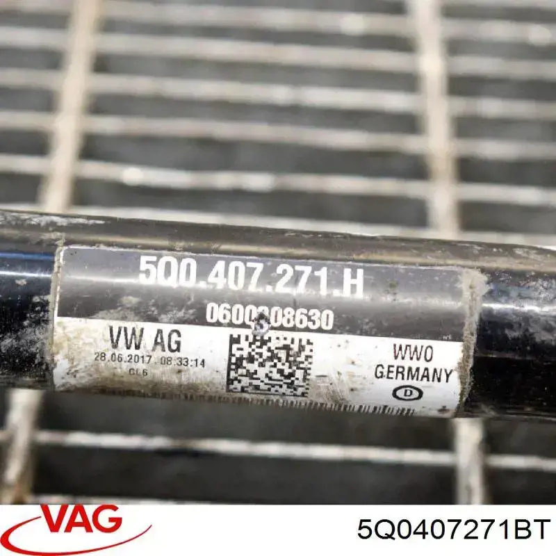 Comprar 5Q0407271BT VAG Semieje delantero izquierdo