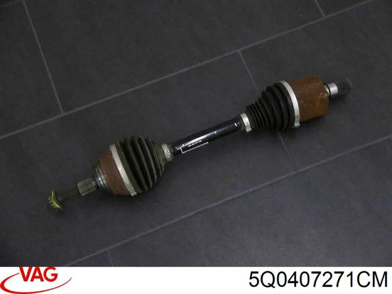 Semieje delantero izquierdo VAG 5Q0407271CM precio, desde 187,31 EUR