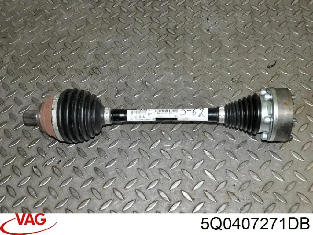Semieje delantero izquierdo VAG 5Q0407763CX precio, desde 138,85 EUR