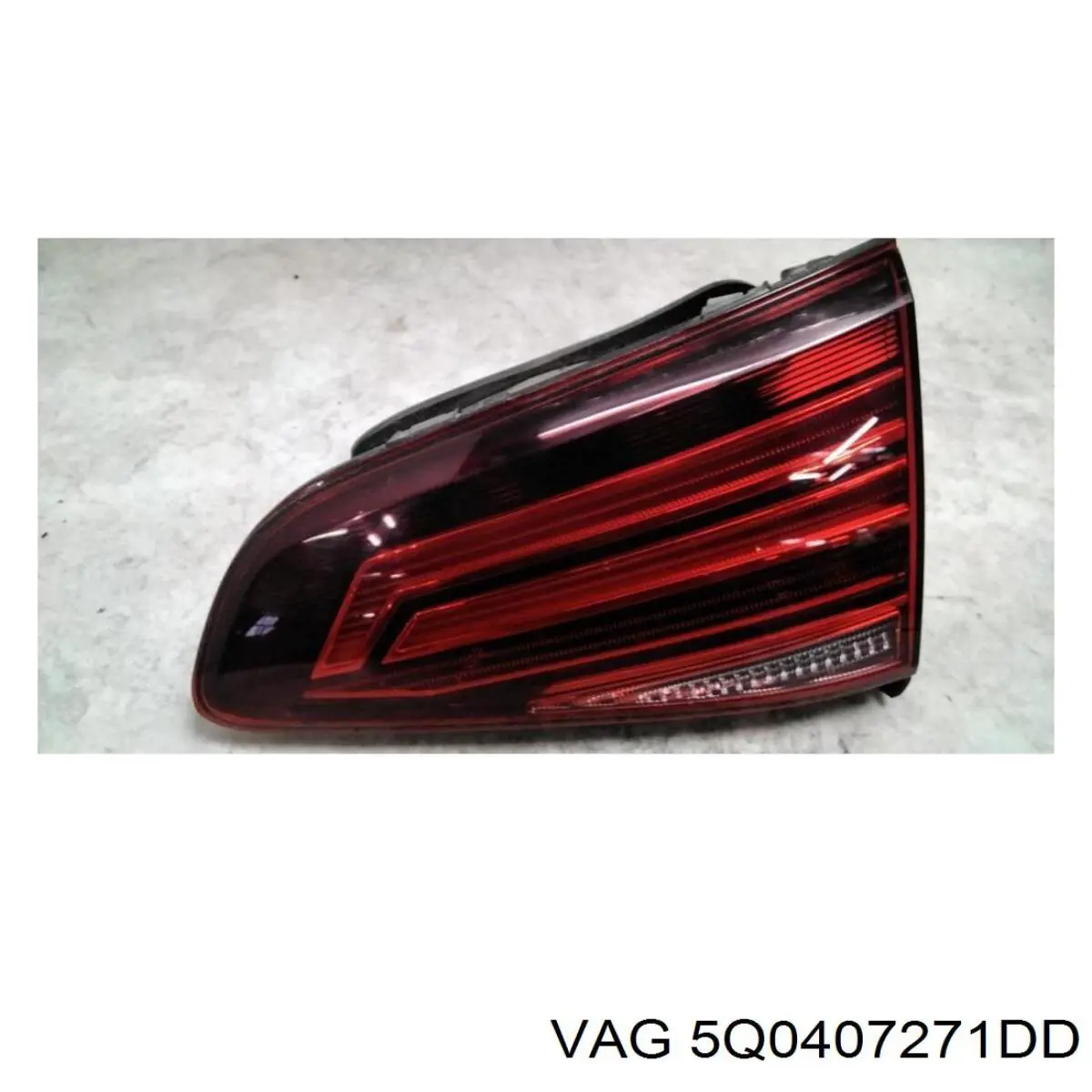 5Q0407271DD VAG Semieje delantero izquierdo