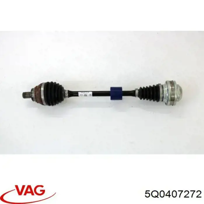 Semieje delantero derecho VAG 5Q0407272 precio, desde 97,28 EUR