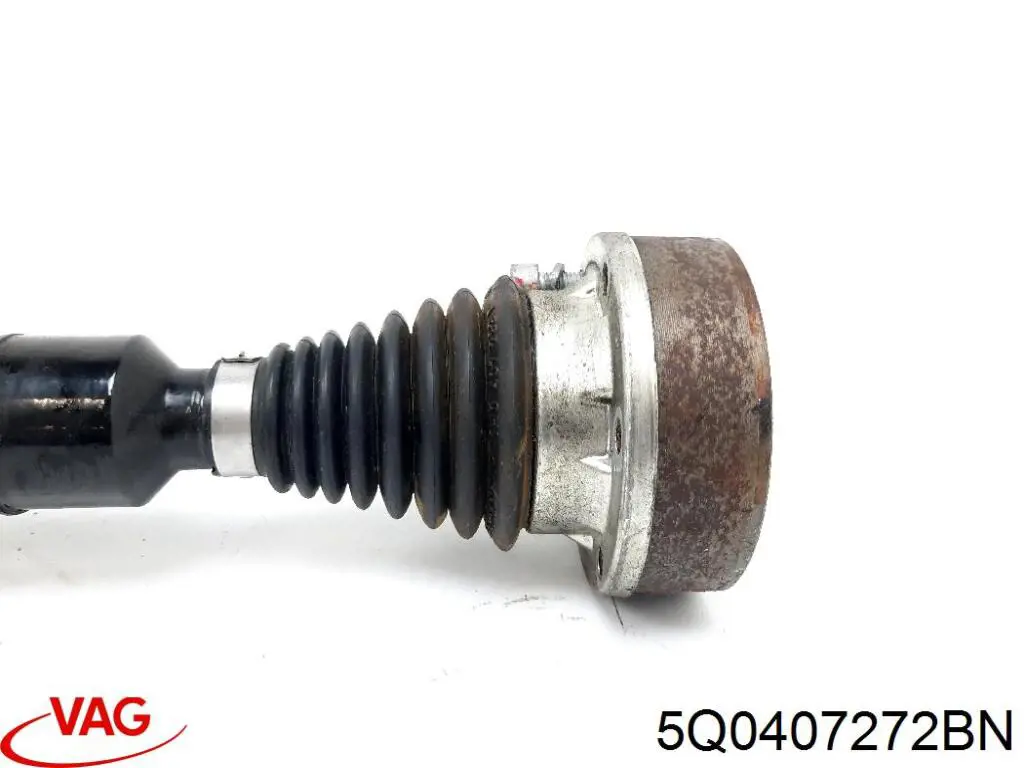 5Q0407272BN VAG Árbol de transmisión delantero derecho