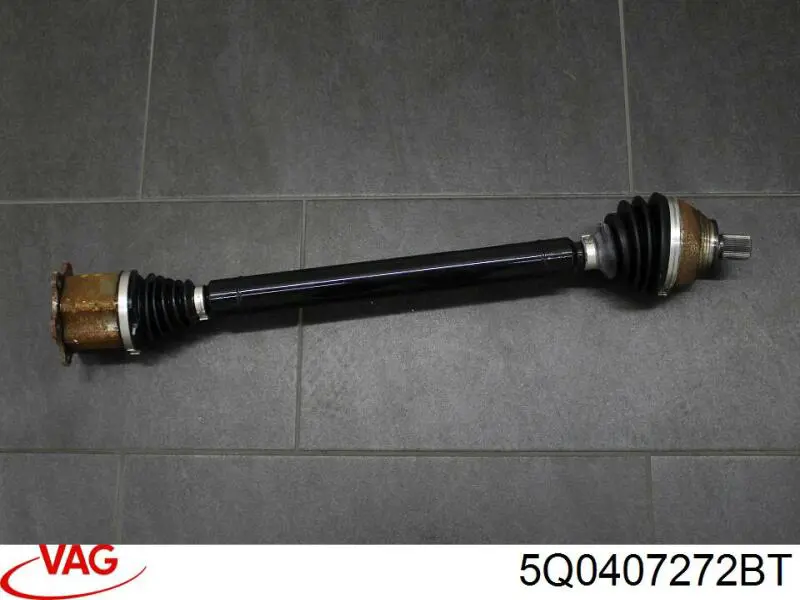 Semieje delantero derecho VAG 5Q0407272BT precio, desde 137,94 EUR