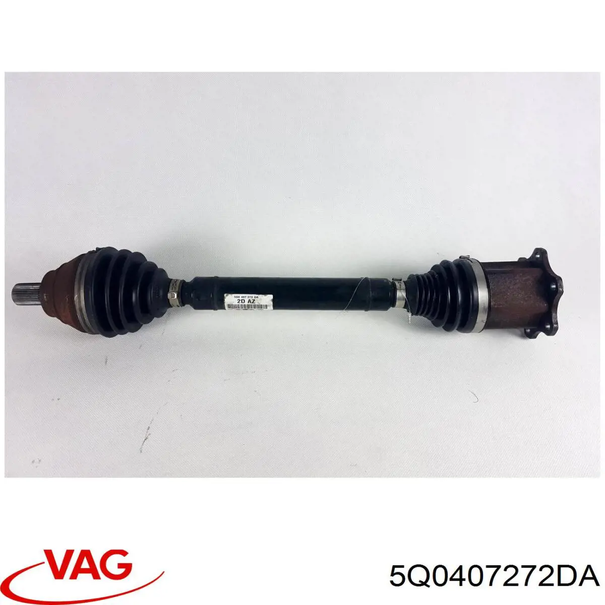 5Q0407452BX VAG Semieje delantero derecho