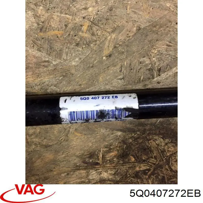 5Q0407272EB VAG Semieje delantero derecho