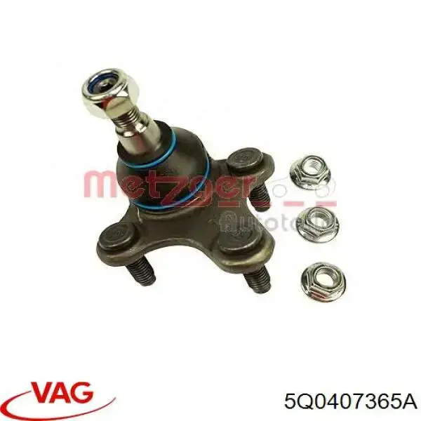 Rótula de suspensión inferior izquierda VAG 5Q0407365A precio, desde 18,07 EUR