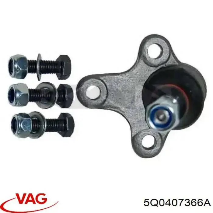 Comprar 5Q0407366A VAG Rótula de suspensión inferior derecha