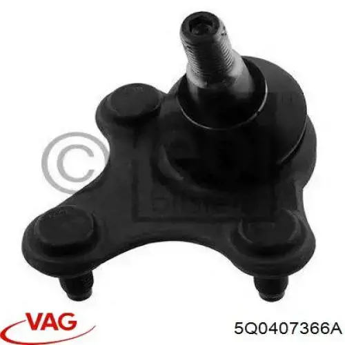 5Q0407366A VAG Soporte de bola inferior derecho