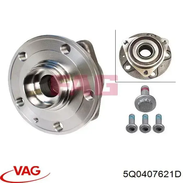 Buje de rueda delantero VAG 5Q0407621D precio, desde 101,13 EUR