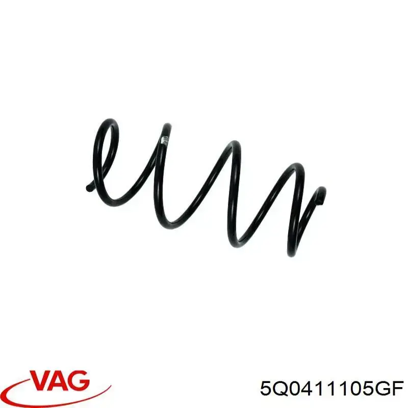 Muelle delantero VAG 5Q0411105GF precio, desde 28,88 EUR