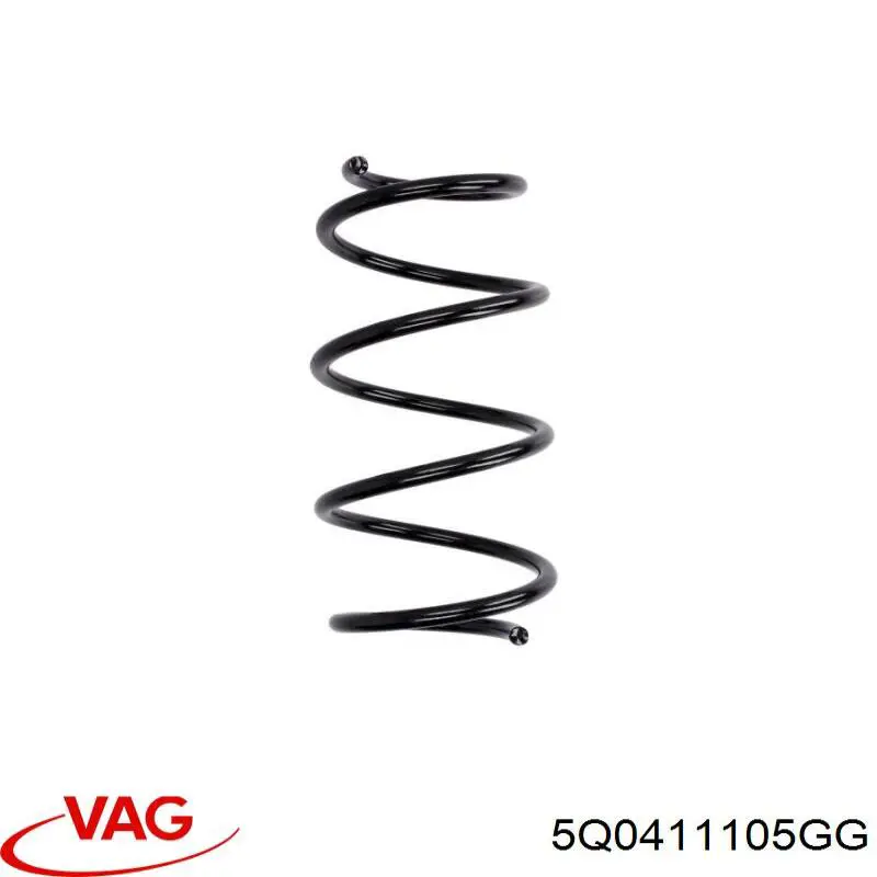 Muelle delantero VAG 5Q0411105GG precio, desde 31,96 EUR
