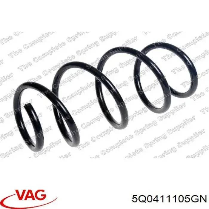 Muelle delantero VAG 5Q0411105GN precio, desde 61,01 EUR